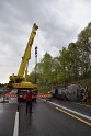 VU Gefahrgut LKW umgestuerzt A 4 Rich Koeln Hoehe AS Gummersbach P280